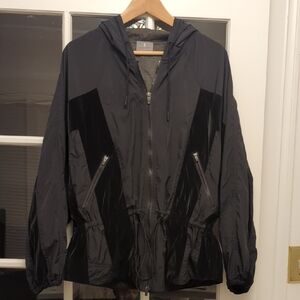FP Movement by Free People Black Hooded Jacket Size Small